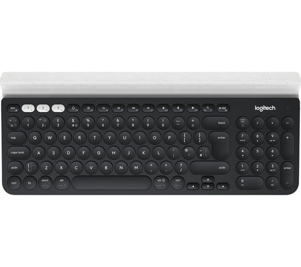 LOGITECH K780 Multi-Device Wireless Keyboard, Black