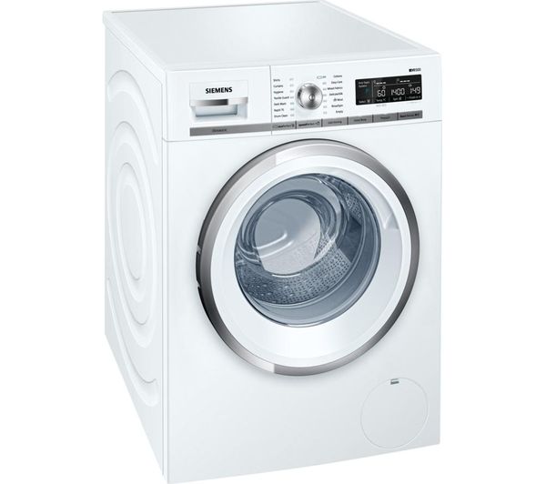 SIEMENS WM14W590GB Washing Machine - White, White