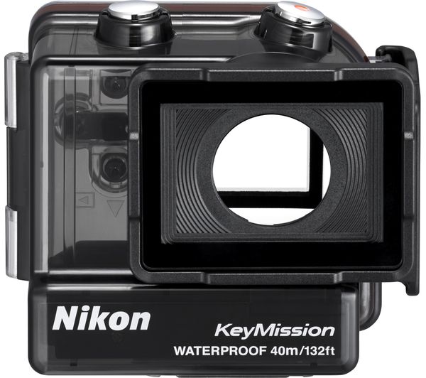 NIKON WP-AA1 Waterproof Action Camcorder Case - Black, Black