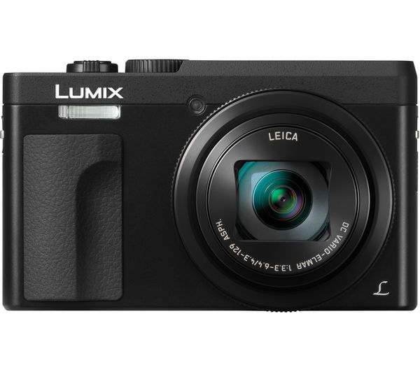 PANASONIC LUMIX DC-TZ90EB-K Superzoom Compact Camera - Black, Black