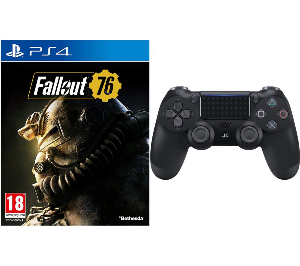 PS4 Fallout 76 & DualShock 4 V2 Wireless Controller Bundle