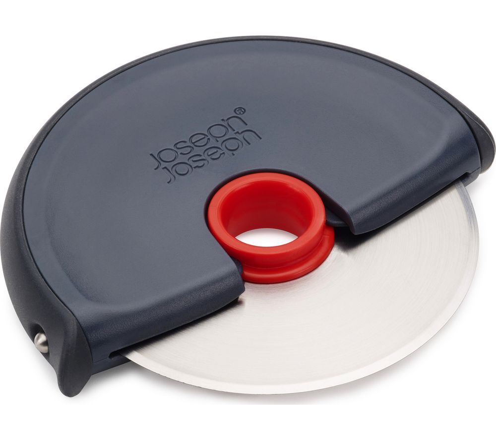 Disc Easy-Clean Pizza Wheel - Grey and Red, Grey