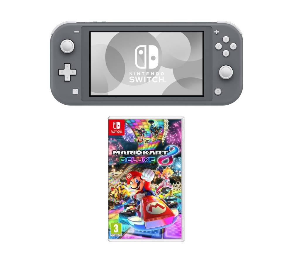 Nintendo Switch Lite & Mario Kart 8 Deluxe Bundle