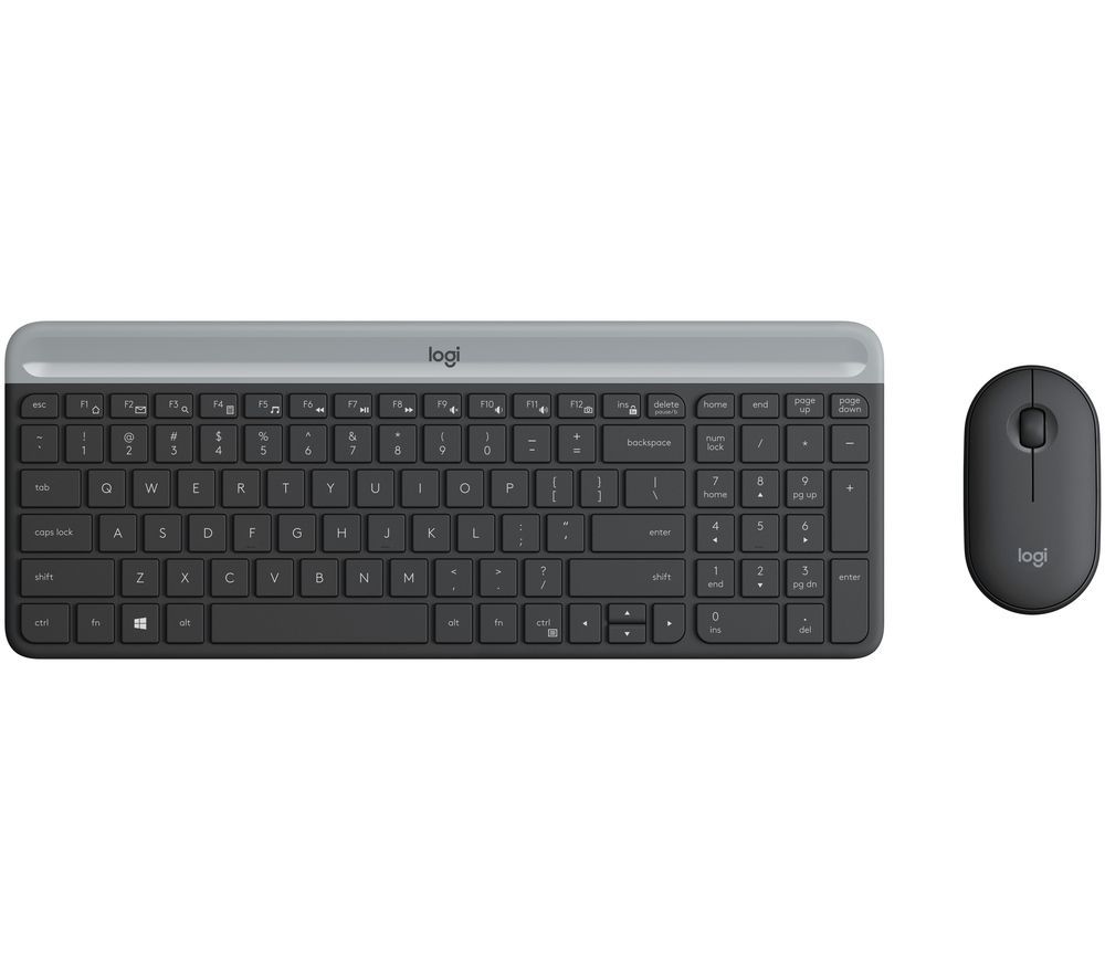 LOGITECH MK470 Wireless Keyboard and Mouse Set - Graphite