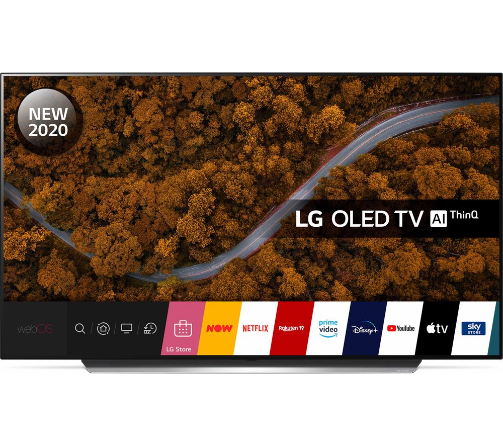 55" LG OLED55CX5LB  Smart 4K Ultra HD HDR OLED TV with Google Assistant & Amazon Alexa