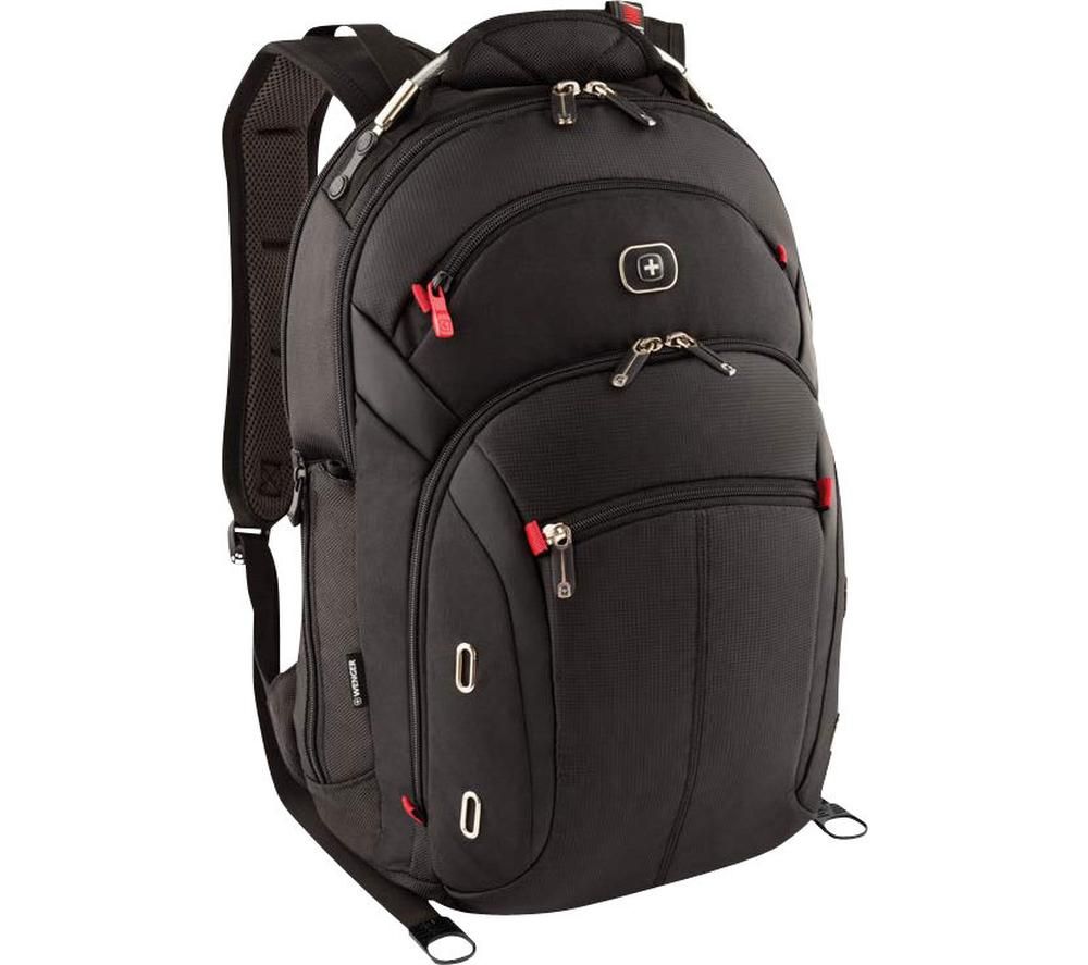 WENGER Gigabyte 15" Laptop Backpack - Black, Black