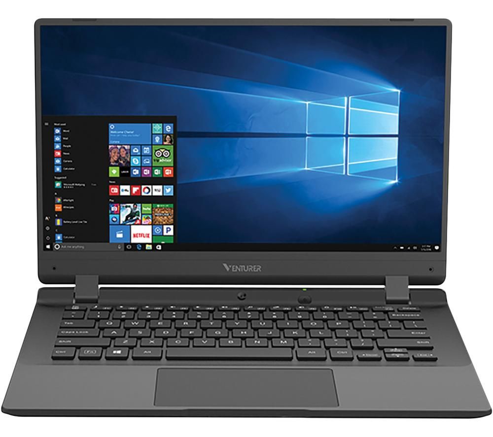 VENTURER Europa 14 LT 14" Laptop - Intel®Celeron, 64 GB SSD, Black, Black