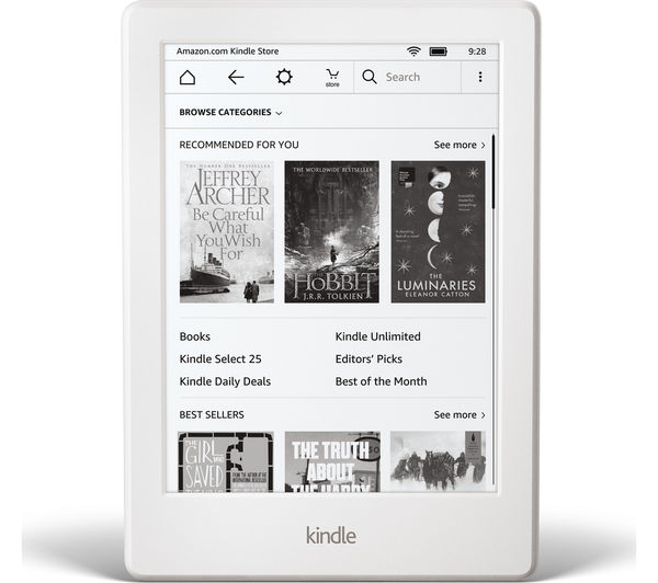 AMAZON Kindle Touch eReader 2016 - White, White