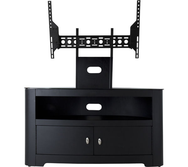 AVF Blenheim 1000 FSL1000LESB TV Stand with Bracket - Satin Black, Black