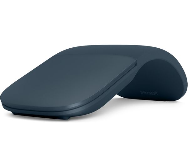 MICROSOFT Surface Arc BlueTrack Touch Mouse - Cobalt Blue, Blue