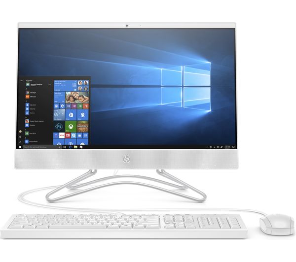 HP 22-c0014na 21.5" Intel®? Core™? i3 All-in-One PC - 1 TB HDD, White, White