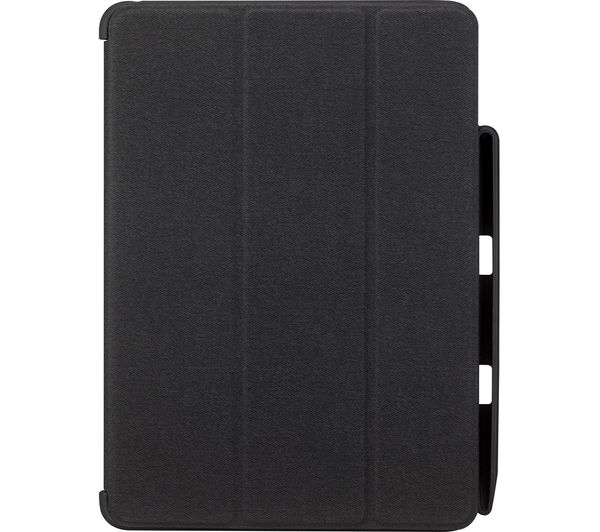 SANDSTROM 9.7" iPad Smart Cover with Pen Slot - Black, Black