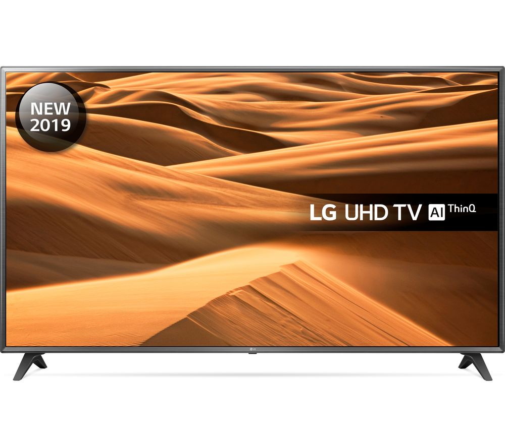 75" LG 75UM7110PLB  Smart 4K Ultra HD HDR LED TV with Google Assistant
