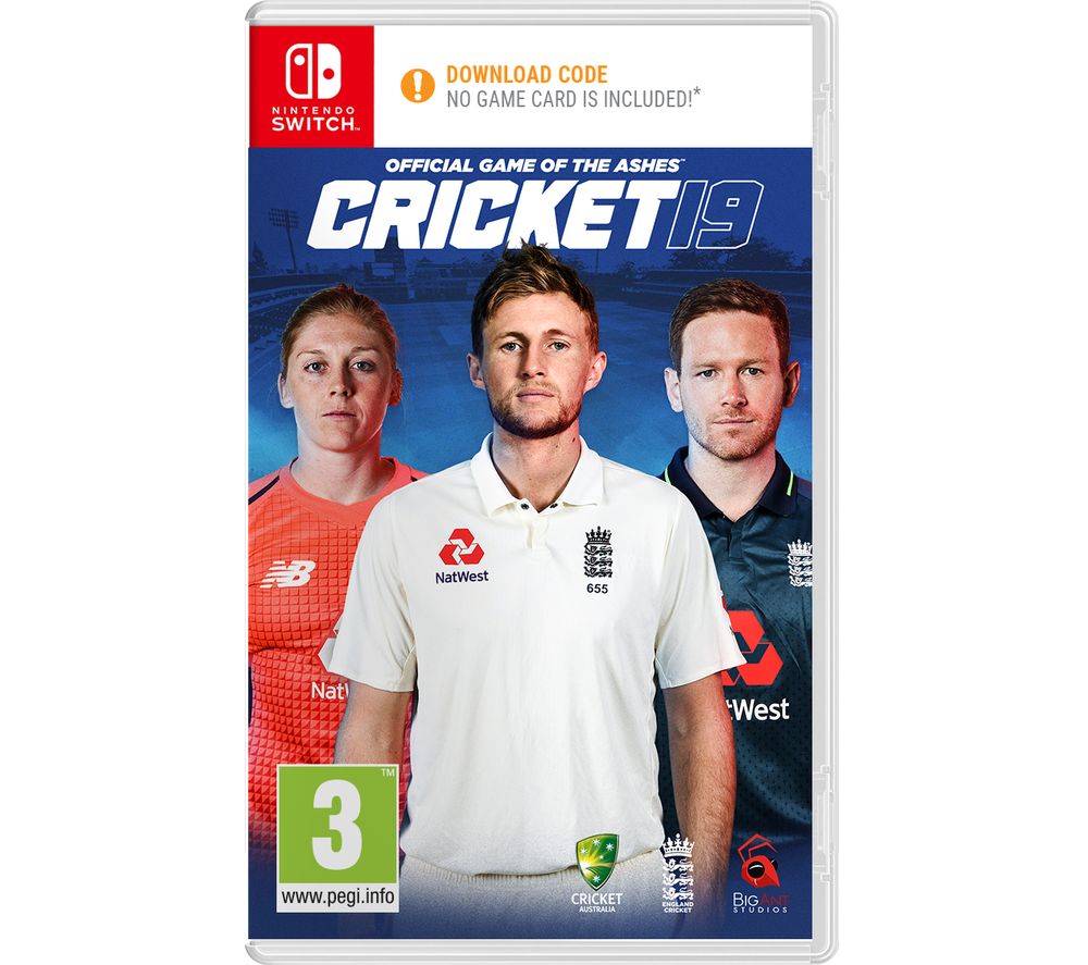 NINTENDO SWITCH Cricket 19 - The Official Game of the Ashes