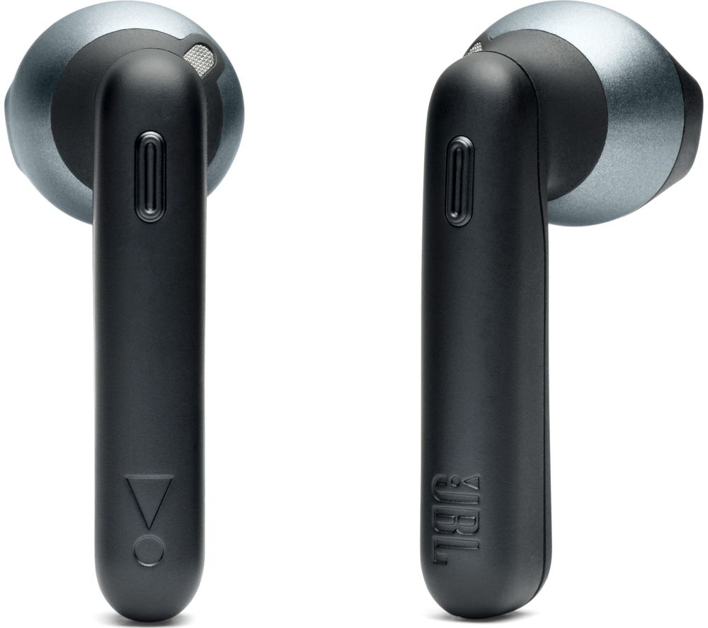 JBL Tune 220TWS Wireless Bluetooth Earphones - Black, Black