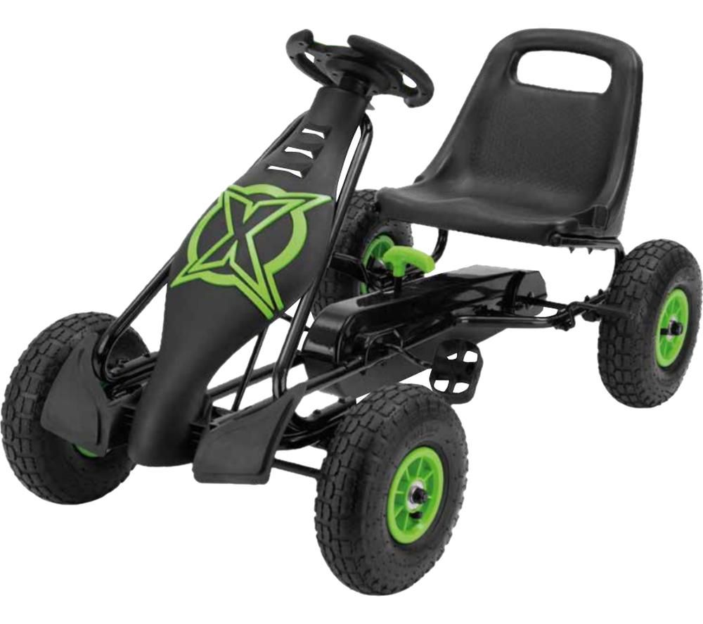 XOOTZ Viper TY5908 Go-Kart - Green & Black, Green