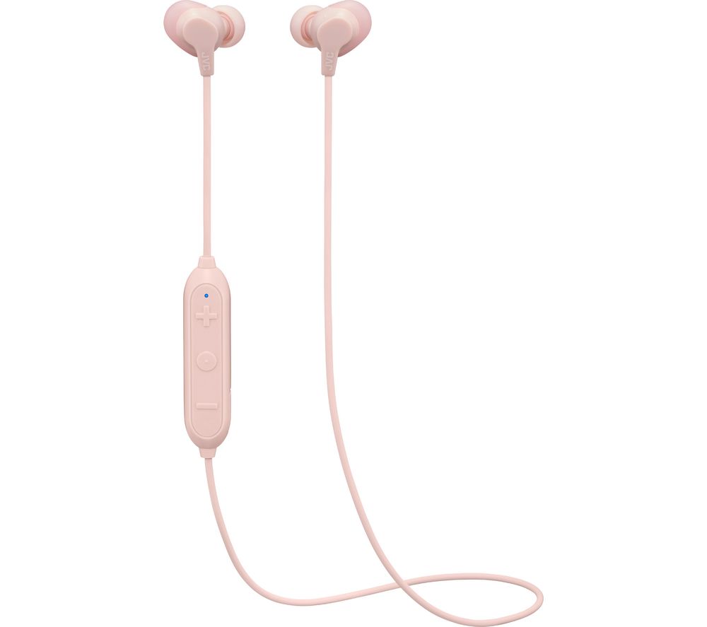 JVC Air Cushion HA-FX22W-P-U Wireless Bluetooth Earphones - Pink, Pink