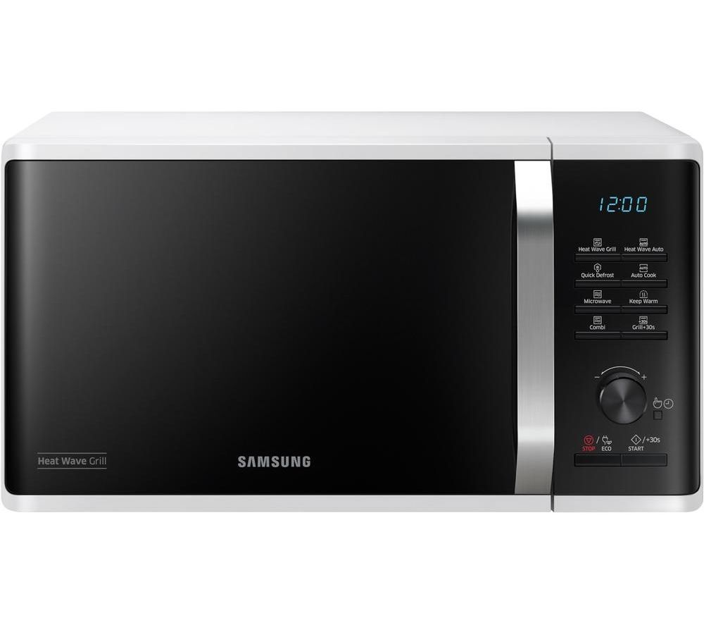 SAMSUNG Heat Wave MG23K3575AW Microwave with Grill - White, White