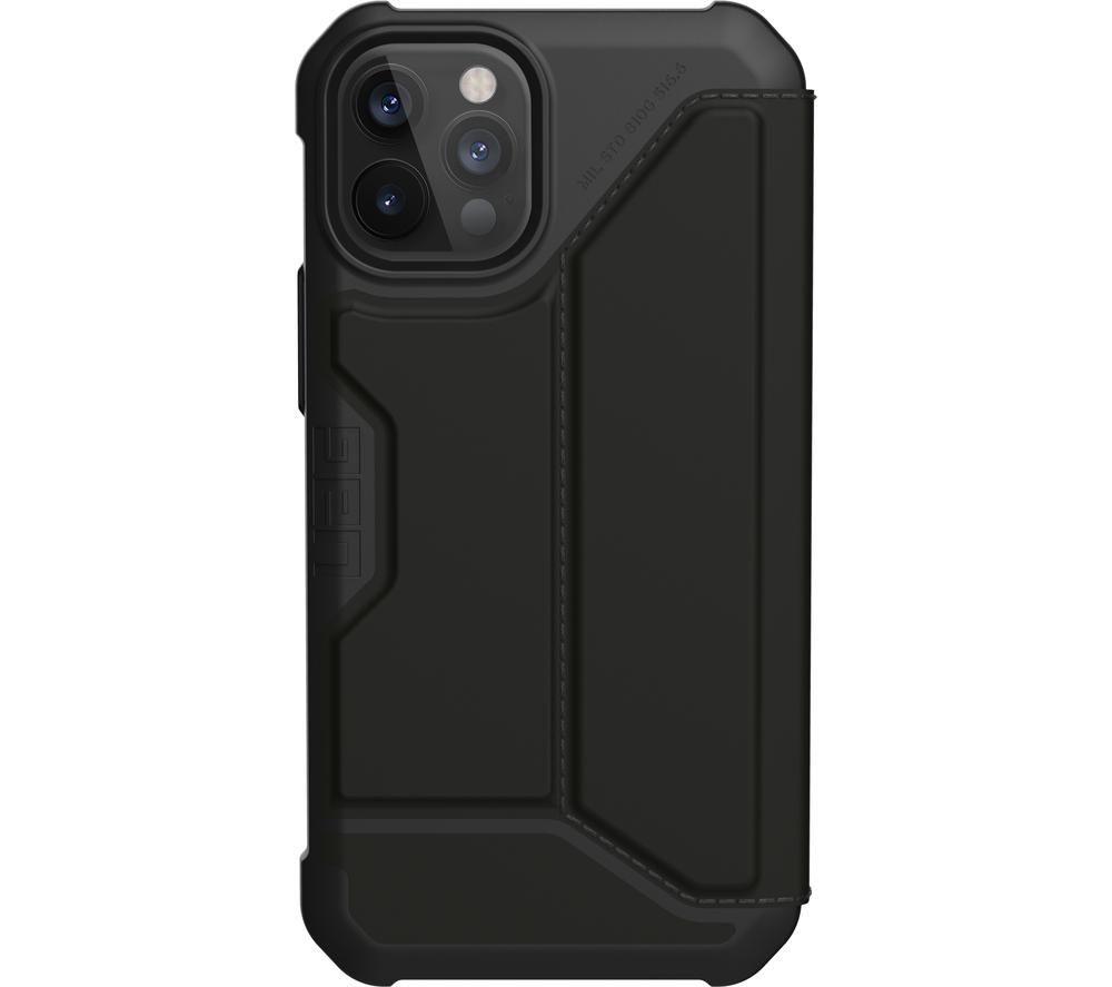 UAG Metropolis Rugged iPhone 12 & 12 Pro Case - Black, Black