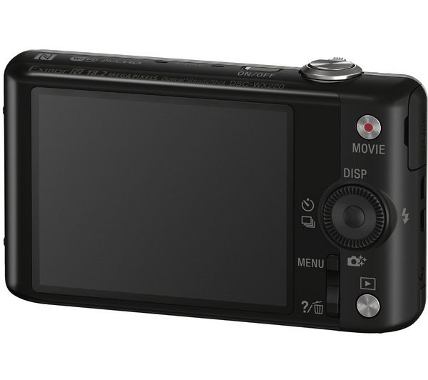 SONY Cyber-shot DSC-WX220B Compact Camera - Black, Black