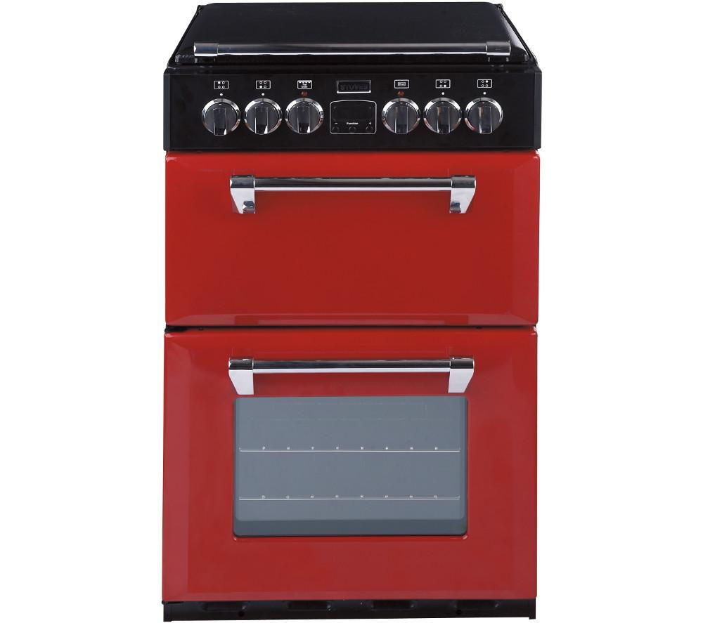 STOVES Richmond 550E Electric Ceramic Cooker - Red, Red