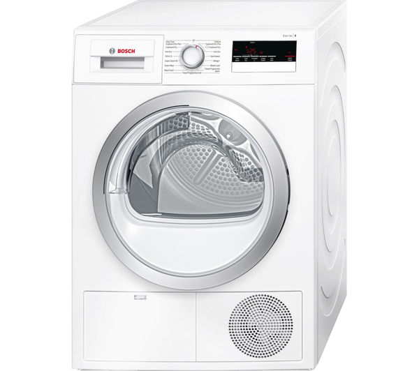 Bosch Tumble Dryer WTN85200GB Condenser  - White, White