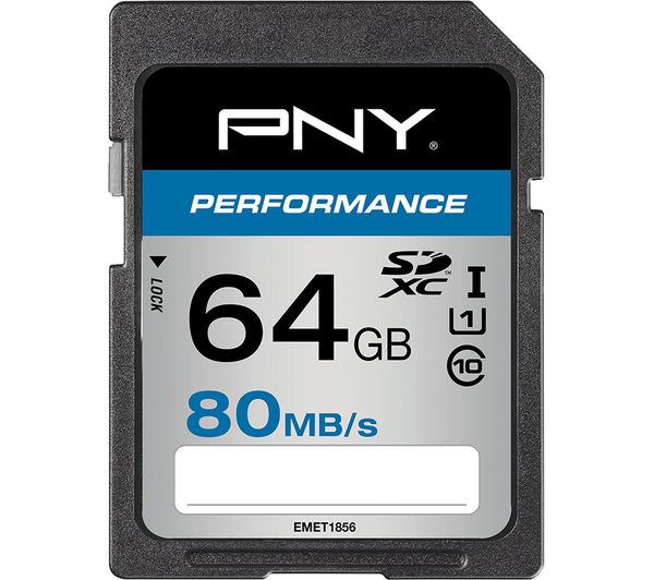 PNY High Performance Class 10 SDHC Memory Card - 64 GB