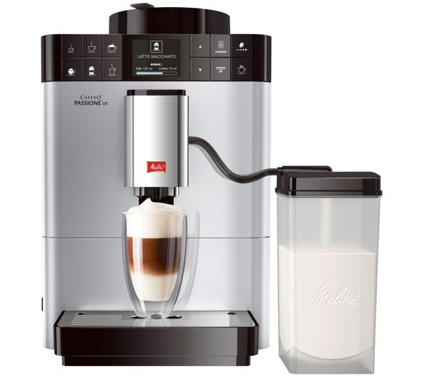 MELITTA Caffeo Passione OT F53/1-101 Bean to Cup Coffee Machine - Silver, Silver