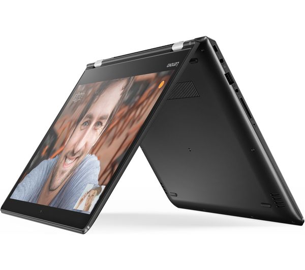 LENOVO Yoga 510-14AST 14" 2 in 1 - Black, Black