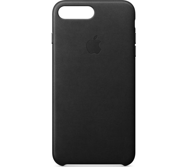 APPLE iPhone 8 & 7 Plus Leather Case - Black, Black