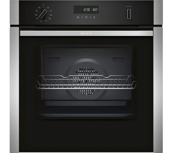 NEFF B6ACH7HN0B Electric Oven - Stainless Steel, Stainless Steel