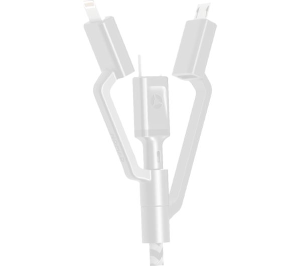 BELKIN USB 2.0 to USB-C, Micro USB & Lightning Cable