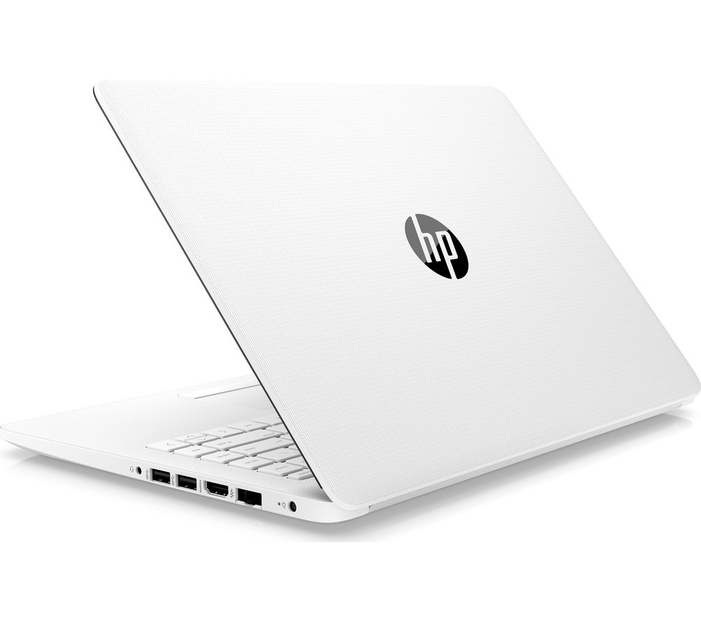 HP 14 Stream Laptop 14" Intel® Celeron - 64 GB eMMC, White, White