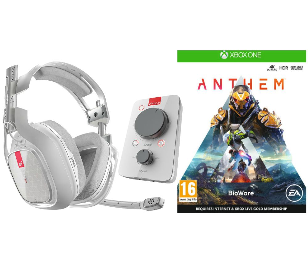 ASTRO A40TR Gaming Headset, MixAmp Pro TR Headset Amplifier & Anthem Bundle - Xbox