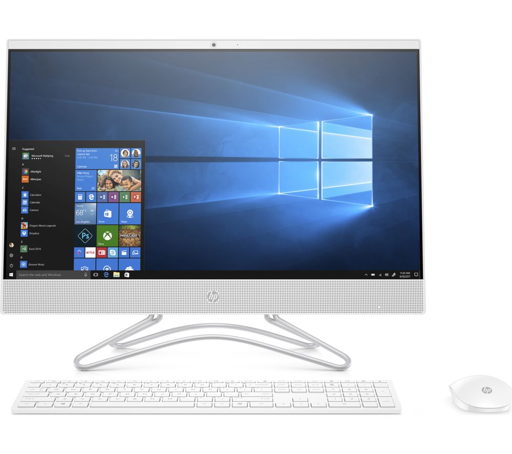 24-f0034na 23.8" Intel®? Core™? i3+ All-in-One PC - 1 TB HDD, White, White