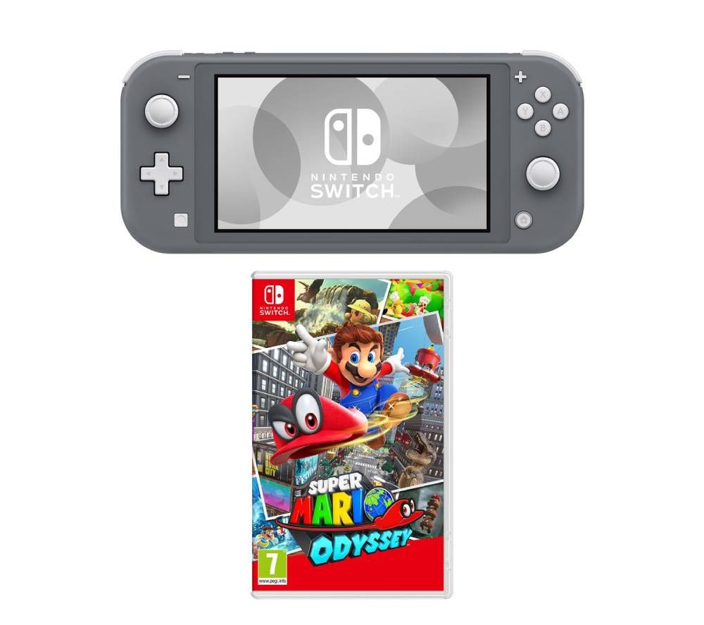 Nintendo Switch Lite & Super Mario Odyssey Bundle