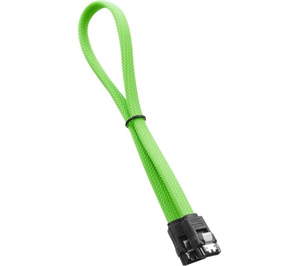 Cablemod ModMesh SATA 3 Cable - 60 cm, Green