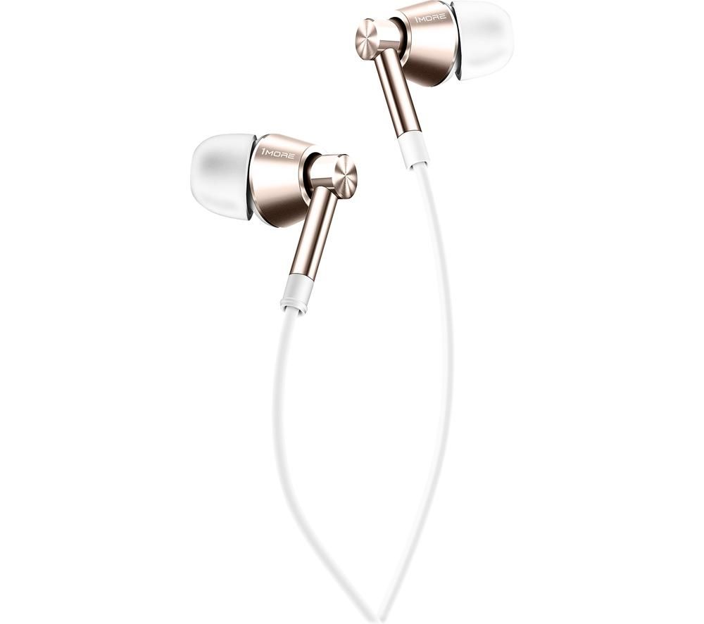 1MORE Single Driver 1M301 Earphones - White, White