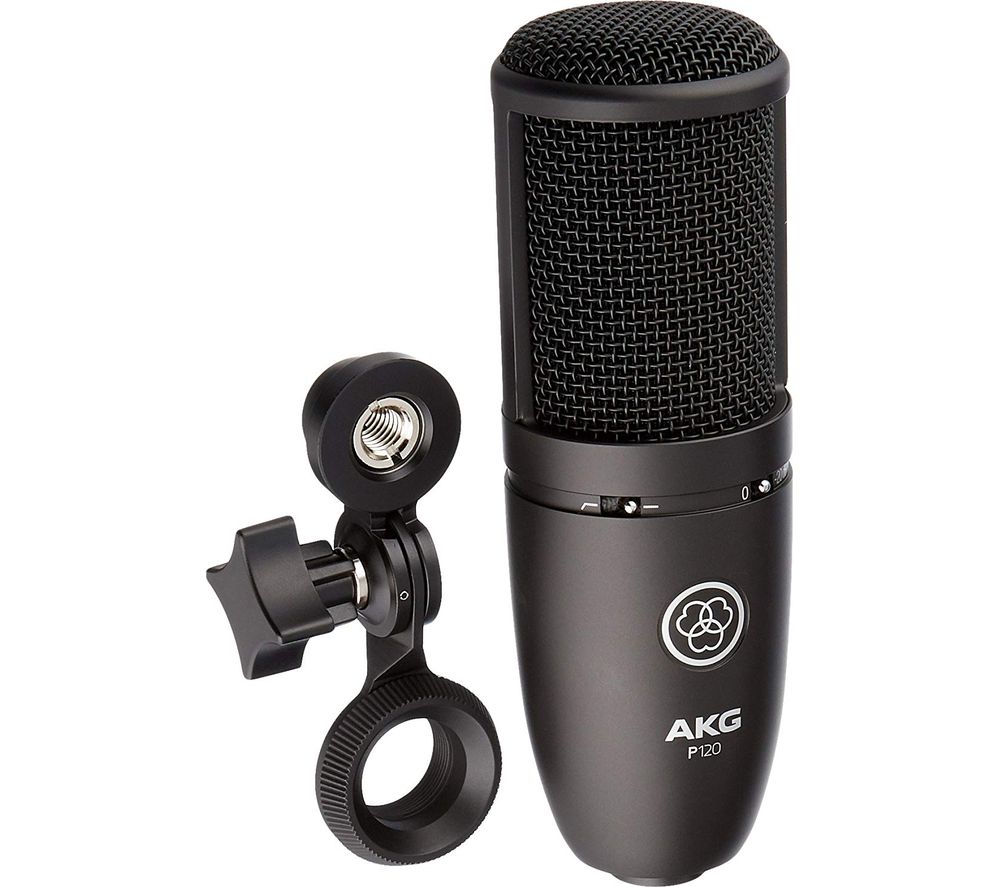 P120 Pro Studio Mic - Black, Black