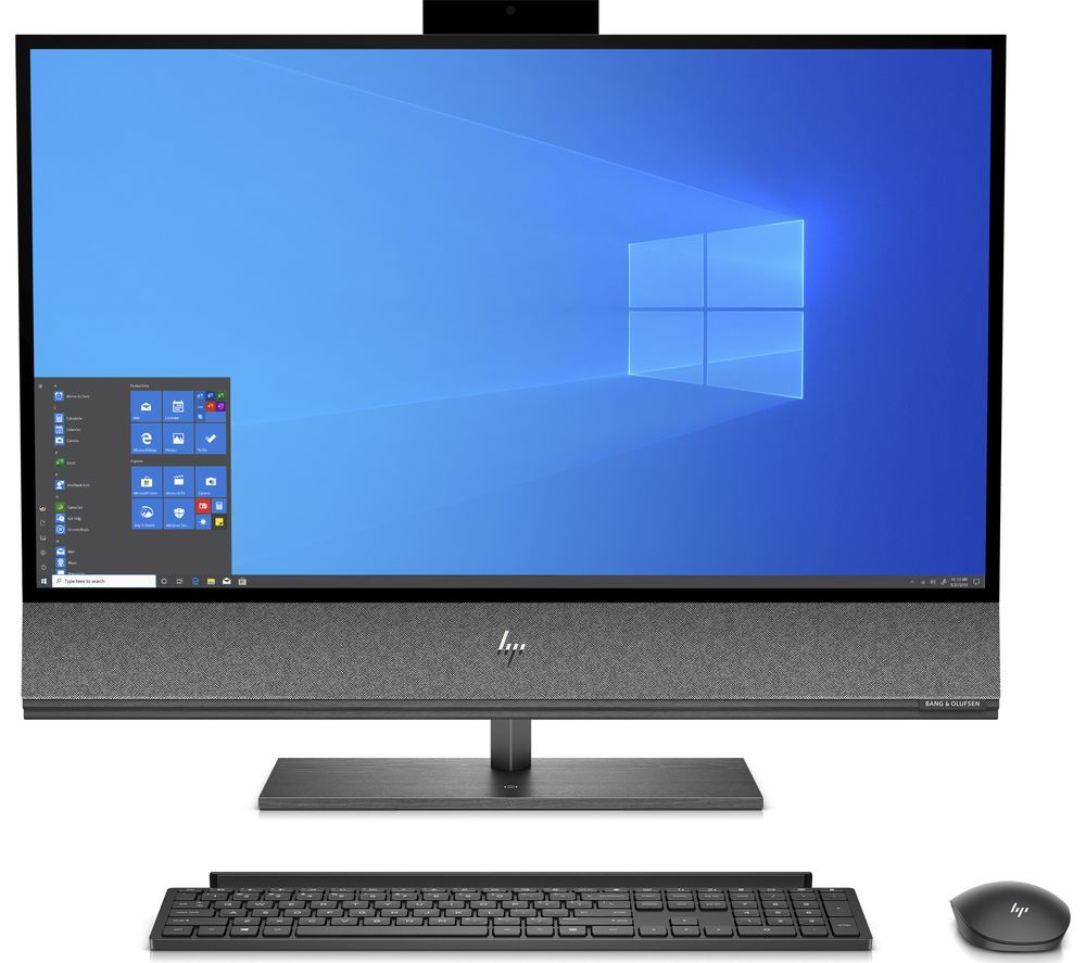 HP Envy 32-a0011na 31.5" All-in-One PC - Intelu0026regCore i7, 1 TB HDD & 512 GB SSD, Black, Black