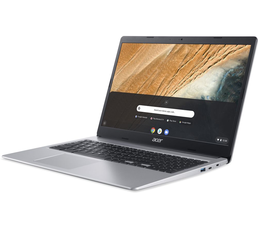 ACER CB315-3HT 15.6" Chromebook - Intelu0026regPentium, 64 GB eMMC, Silver, Silver