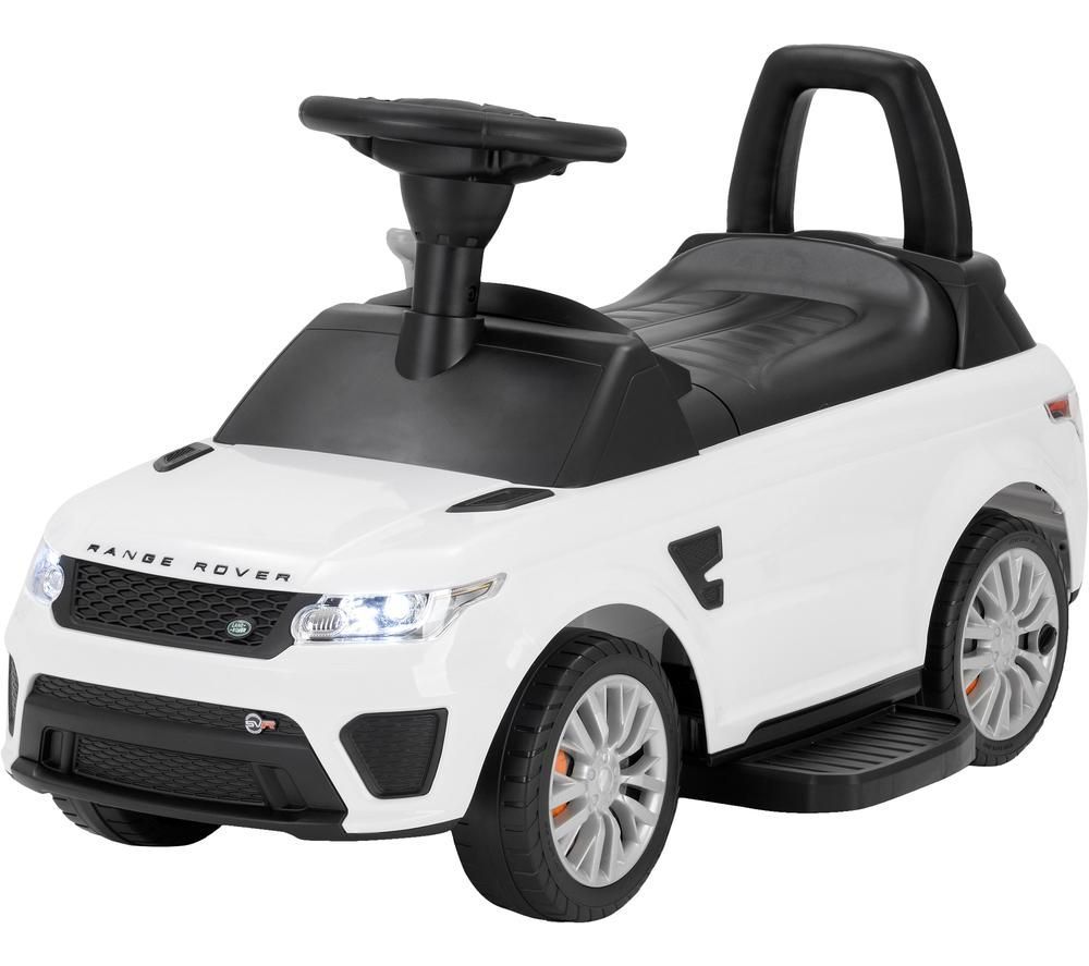 TOYRIFIC Vroom TY6015WH Range Rover Sport SVR Electric Ride On Toy - White, White