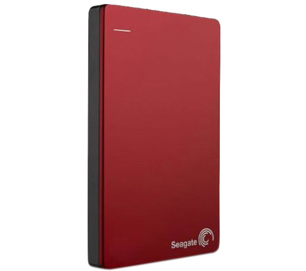 SEAGATE Backup Plus Portable Hard Drive - 2 TB, Red, Red