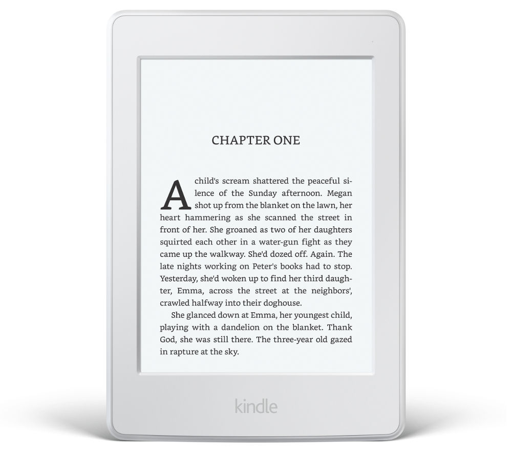 AMAZON Kindle Paperwhite eReader - White, White
