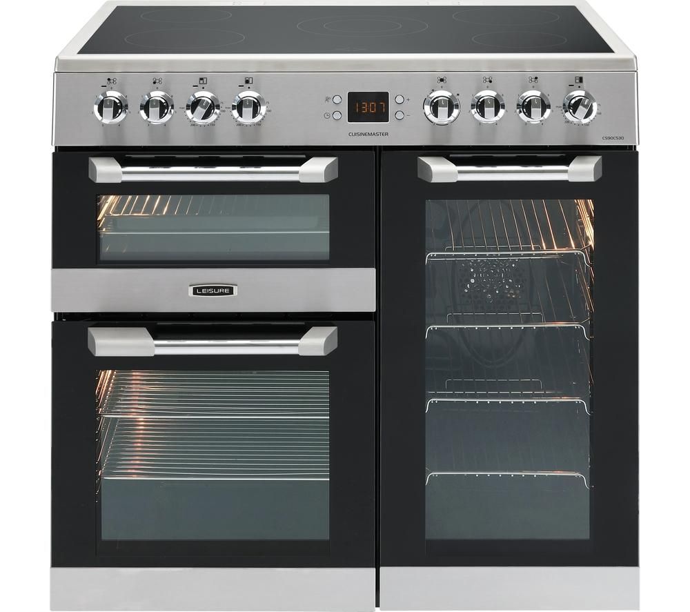 LEISURE Cuisinemaster CS90C530X Electric Ceramic Range Cooker - Stainless Steel, Stainless Steel