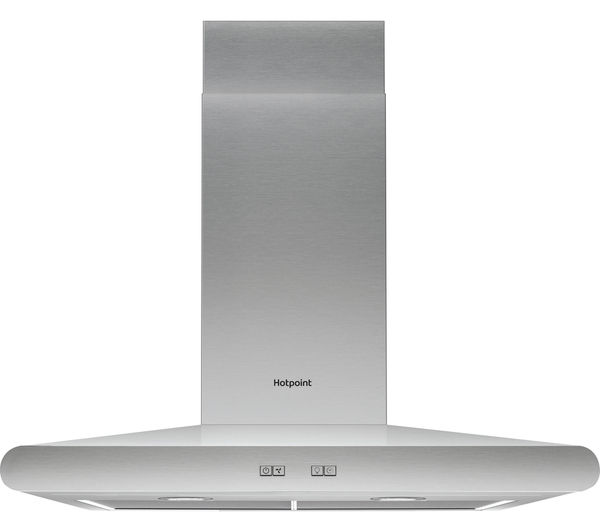 HOTPOINT PHC6.7FLBIX Chimney Cooker Hood - Stainless Steel, Stainless Steel
