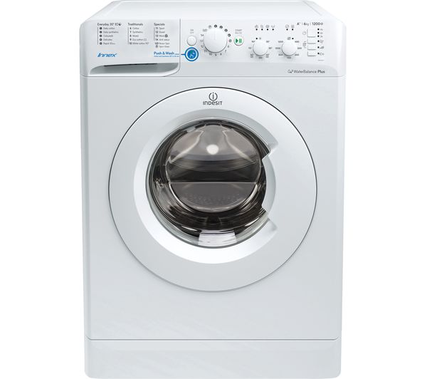 INDESIT BWC 61452 W 6 kg 1400 Spin Washing Machine - White, White