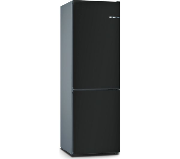 BOSCH Serie 4 Vario Style KGN39IJ3AG 60/40 Fridge Freezer - Black Matte, Black