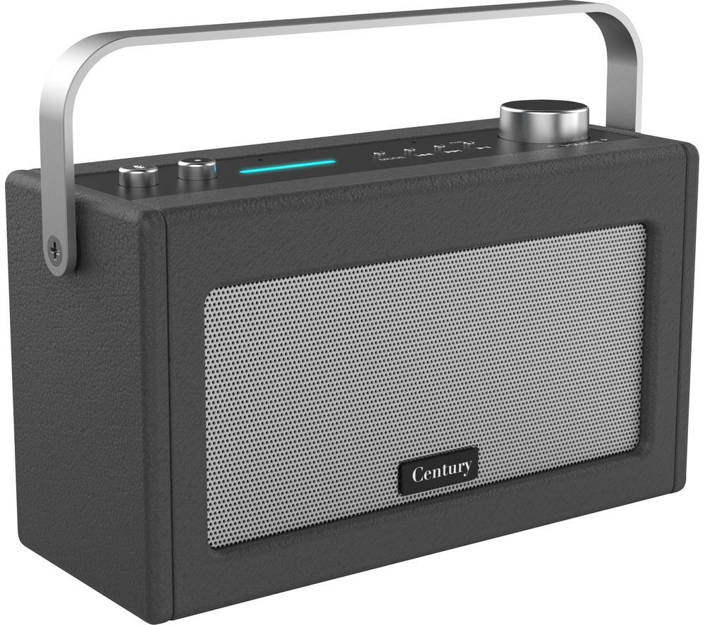 I-BOX Century Wireless Voice Controlled Speaker - Charcoal, Charcoal
