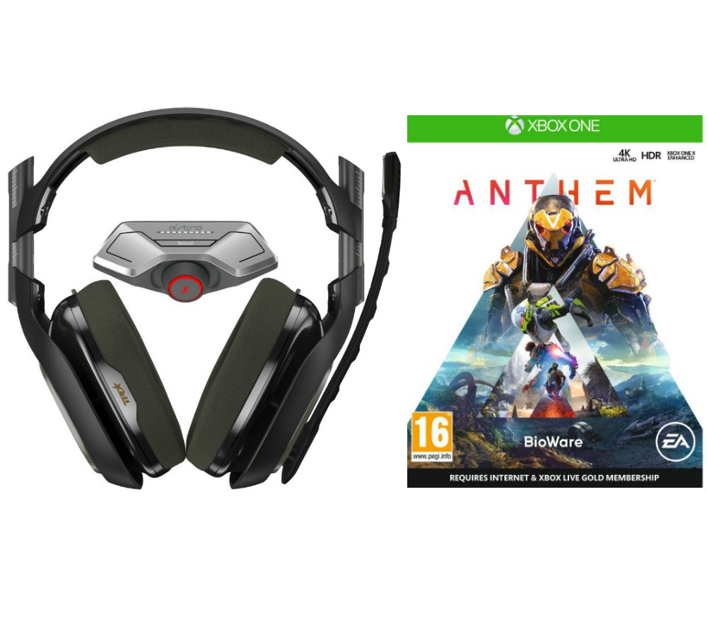 ASTRO A40TR Gaming Headset, MixAmp M80 & Xbox One Anthem Bundle